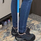 Long Handle Shoe Horn Adjustable Dressing Aid with S-Hook for Seniors