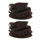 2Pcs Unisex Polar Fleece Neck Warmer 3 In 1 Multifunctional Scarf