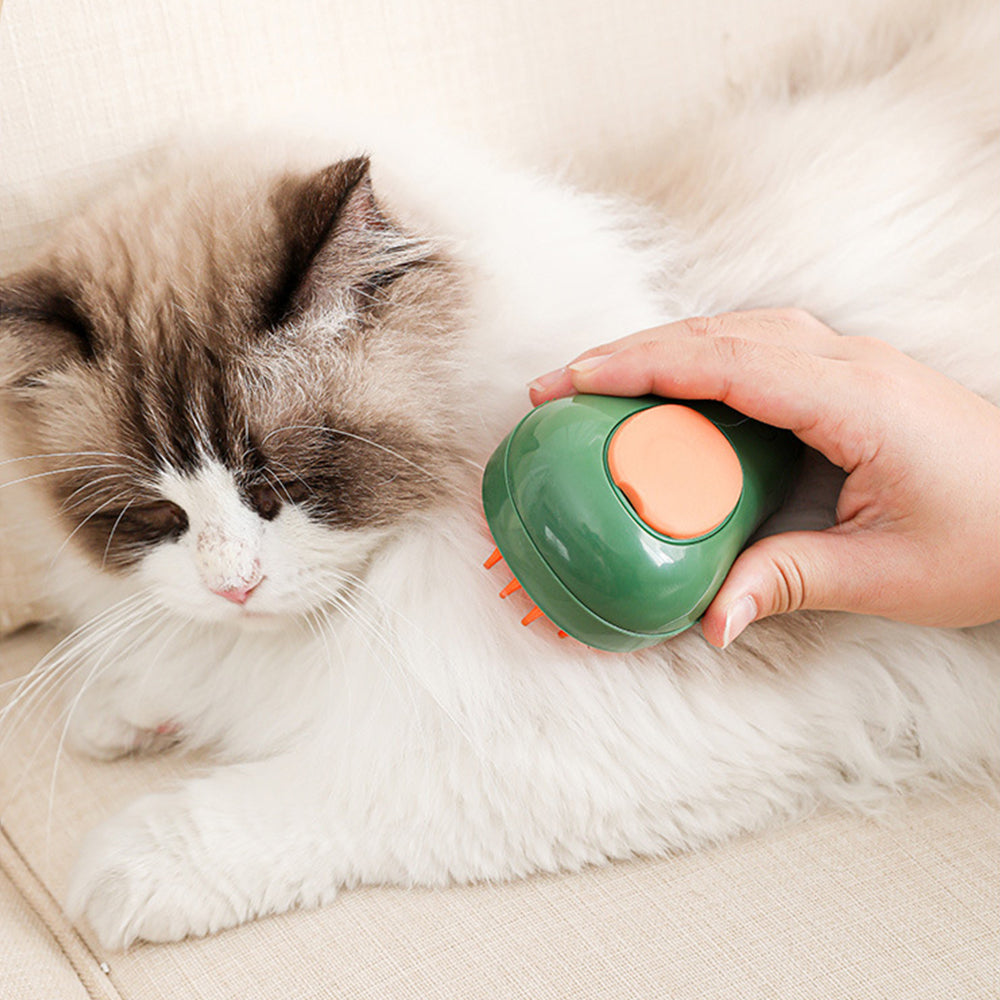3-in-1 Spray Pet Massage Grooming Brush