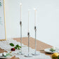 3Pcs Taper Candle Holder Table Decorative Candlestick Holder for Wedding Dinning