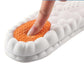 Pair of 4D Cloud-Soft Cushioning Insoles-Grey