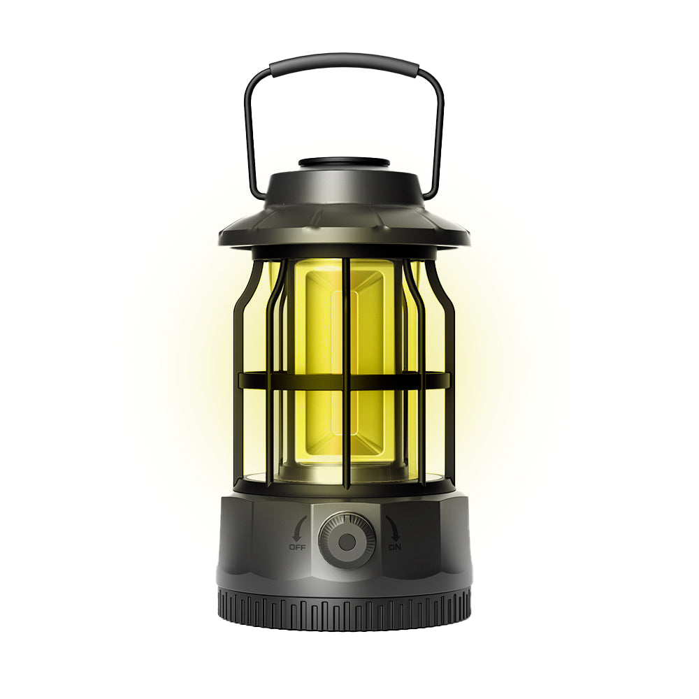 Retro Tent Camping Lantern LED Lantern Outdoor Portable Rechargeable Night Lamp