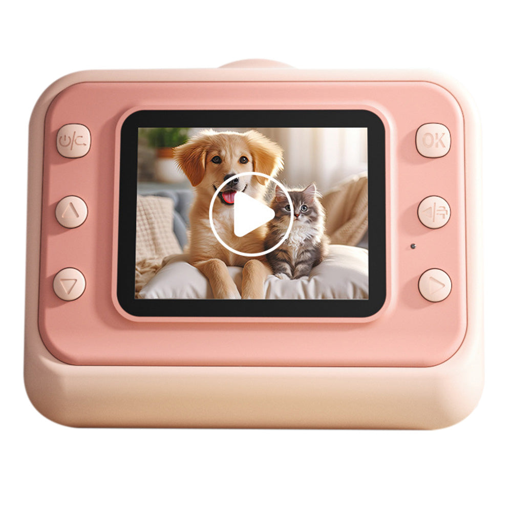 Camera Instant Print 1080P Selfie Digital Camera with 64GB Card