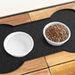 Dog Food Mats for Floors Waterproof Silicone Dog Bowl Mat with Raised Edge