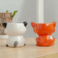 6pcs Cute Animal Shaped Plant Succulent Pots