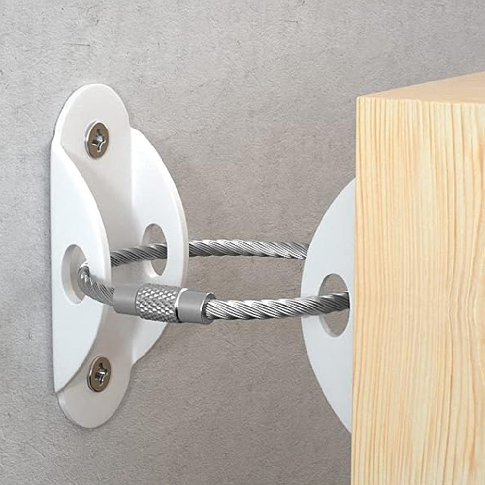 10 Pack Furniture Anchors for Proofing Furniture Straps