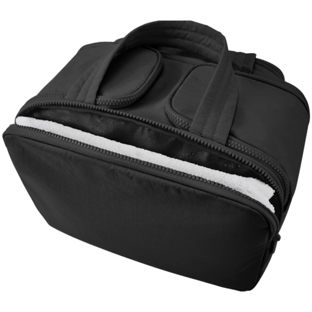 30x18.5x21CM Travel Toiletry Bag Wide-Open Makeup Storage Bag