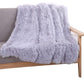 Solid Double-Sided Fuzzy Shaggy Blanket