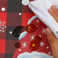 2PCS Christmas Floor Mats Set Non Slip Kitchen Rug for Bathroom Living Room Doorway
