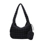 Puffer Tote Bag Quilted Puffy Crossbody Carryall Handbag