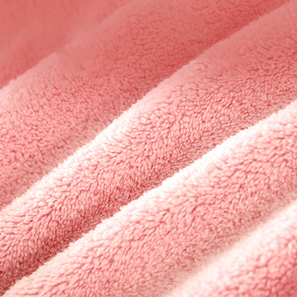 2Pcs Super Absorbent Wet Hair Fast Drying Towel Cap