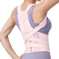 Posture Corrector Back Brace Adjustable Straightener for Improving Back Posture-Pink