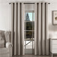 Blackout Curtain Panel with Black Liner Heat & Light Blocking Drapes