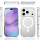 Magnetic MagSafe Phone Case for iPhone 17 Pro Max 17Air Shockproof Matte Protective Cover-Transparent