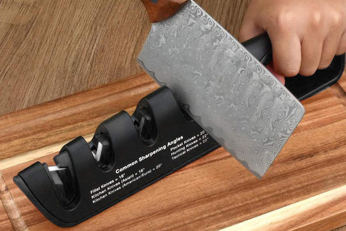 4 In 1 Scissors Sharpener Tool Knife Sharpeners With 6 Adjustable Angle For Kitchen