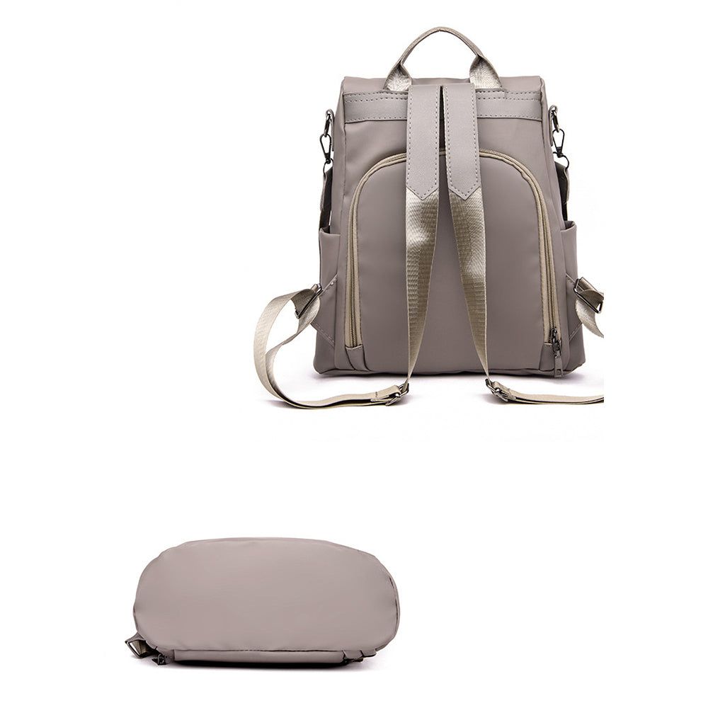 Anti-Theft Double Water-Resistant Oxford Cloth Travel Backpack
