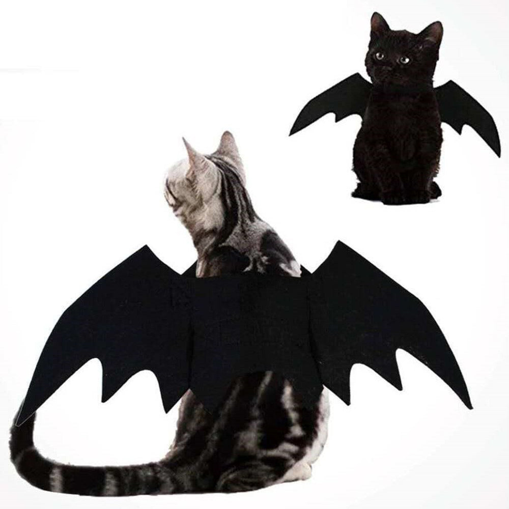 Pet Halloween Costume Bat Wings Black Bat Wings for Cat Dog Puppy