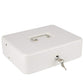 Locking Cash Box with Lock Money Box with Cash Tray