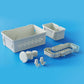2Pcs Hanging Removable Poolside Storage Basket with Cup Holders