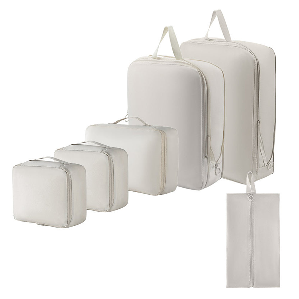 6-Piece Travel Luggage Packing Cubes Organizer Bags Set