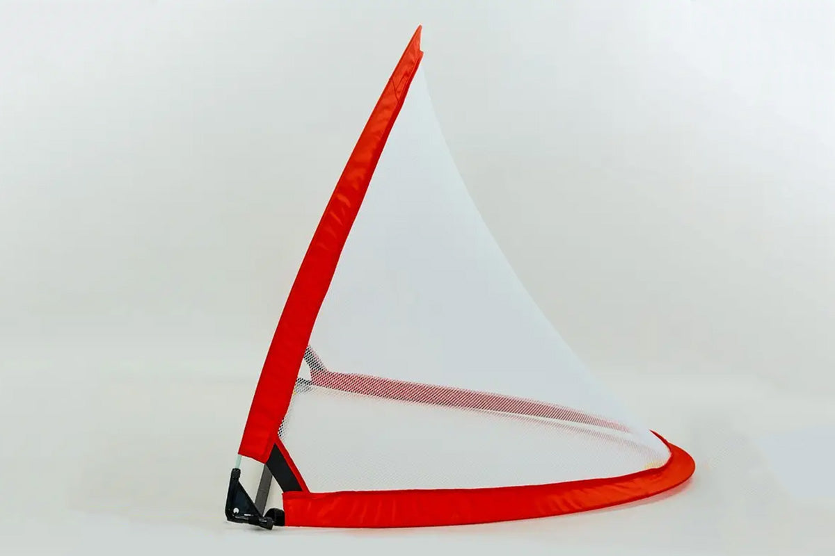 Portable Pop Up Soccer Goal Set with 3 Ground Pegs and Storage Bag