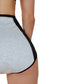 3Pcs Women Menstrual Period Underpants Nylon Panties Leakproof Briefs-Black