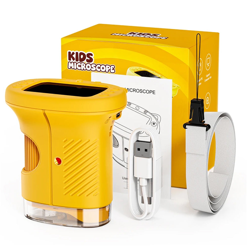 1000X Handheld Microscope for Little Ones 1080P Mini Pocket Digital Microscopes