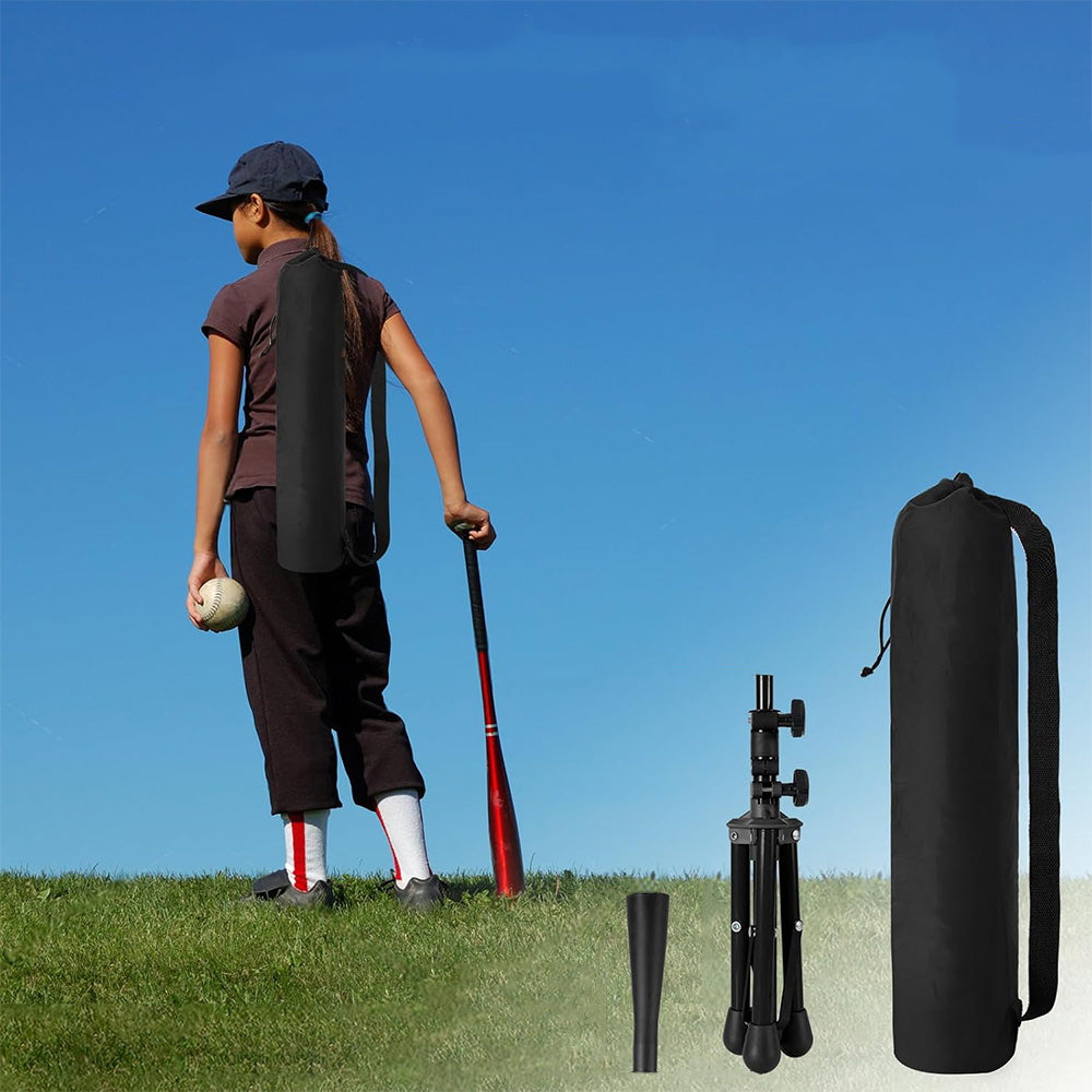 Adjustable Batting Tee Heavy Duty Baseball Tee Hitting For Baseball Practical