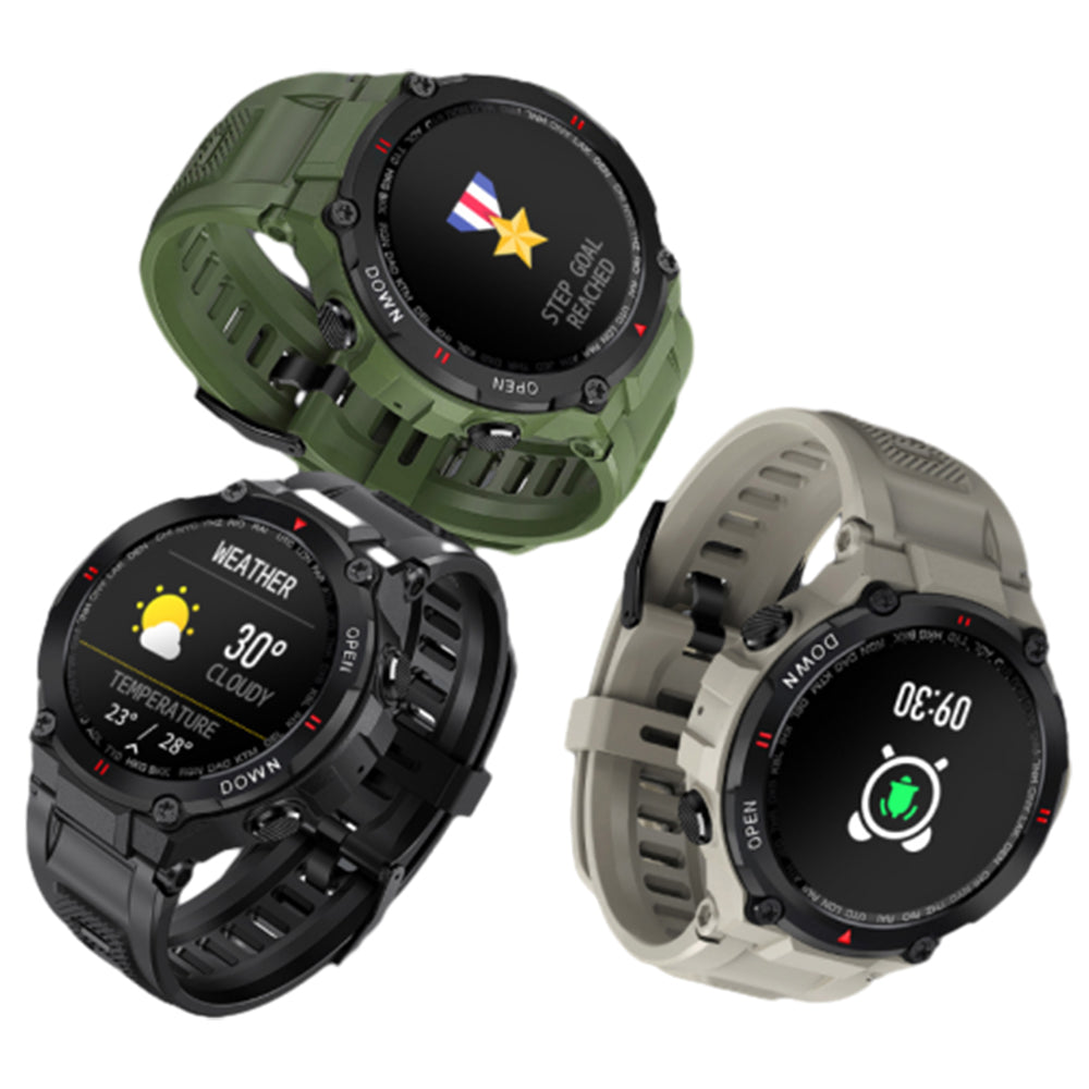 Bluetooth Smart Watch Health Fitness Tracker Blood Pressure Heart Rate Sport Watch