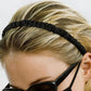 7 Piece Retro Pearl and Ribbon Hair Headband Set for Women