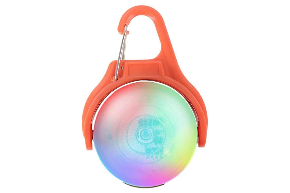 Dog Collar Light Rechargeable LED Water Resistance with 4 Modes for Night Walking