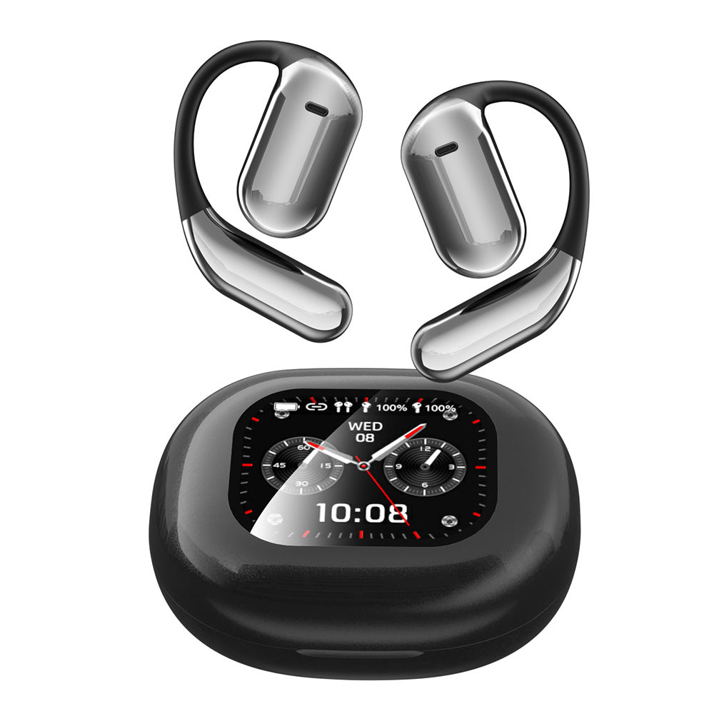 Touch Screen Open Ear 144 Languages Real-Time AI Translation Bluetooth Earbuds