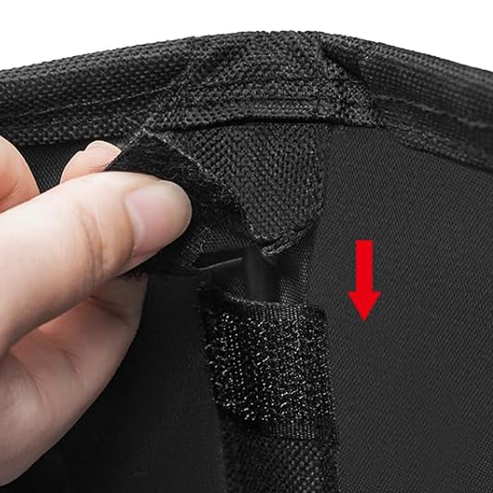 65L Laundry Basket with Wheels Lid Handle Foldable Dirty Clothes Basket for Home Dorm