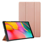 PU Leather Trifold Stand Case for Fire HD 10 2021 2023-Rose Gold