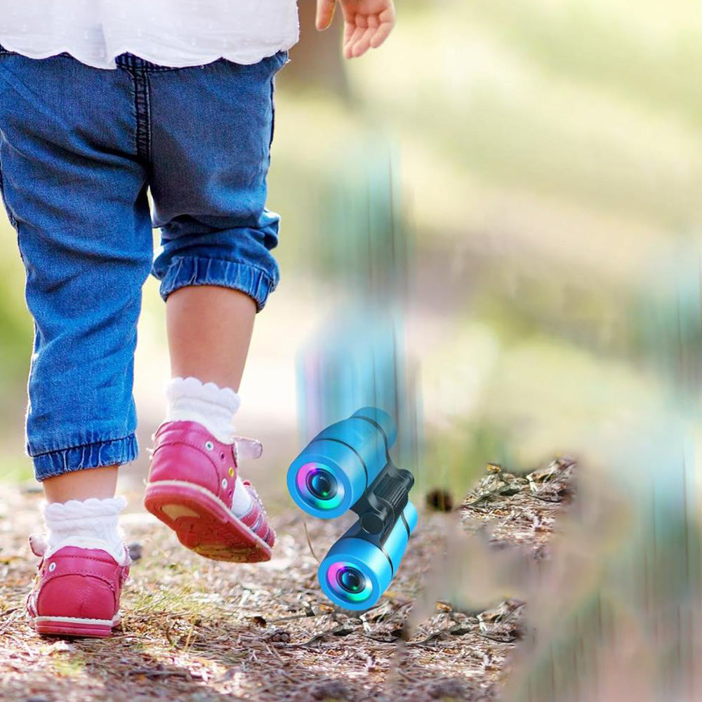 Kids Binoculars Adjustable Lightweight Telescope Toy for Birds Watching
