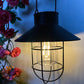 Solar Outdoor Hanging Retro Stake Lights with Shepherd Hook