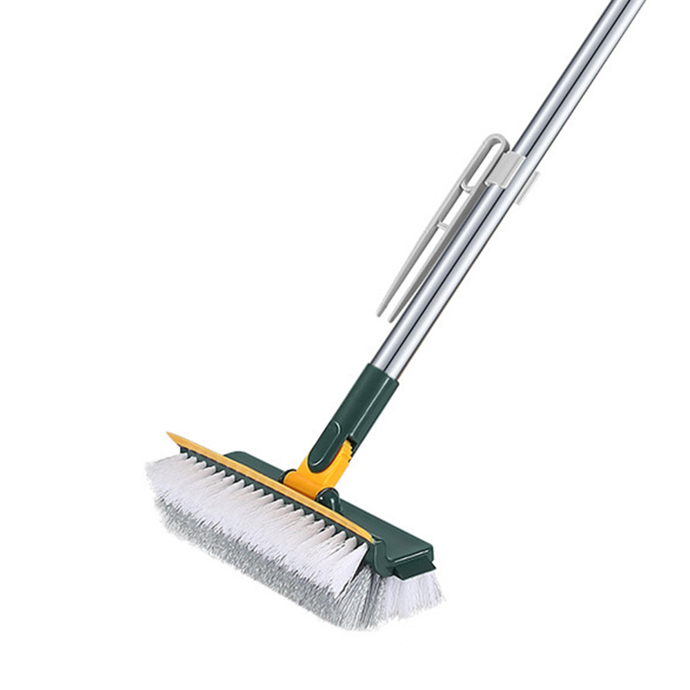3-in-1 Multifunctional Floor Scrape Cleaning Brush with Long Handle