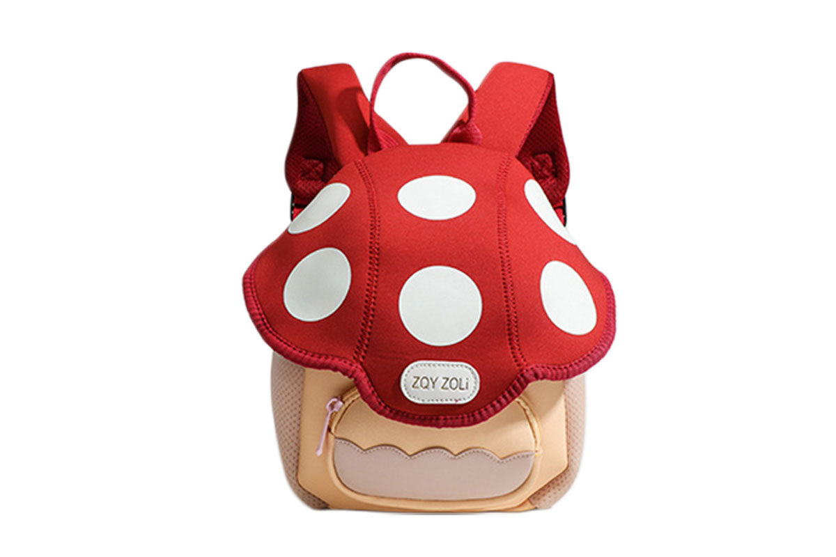 Kids Cute Mushroom Backpack for Girls Boys