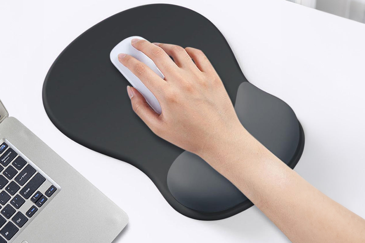 Mouse Pad Gel Wrist Rest Ergonomic Mat Non Slip for Computer