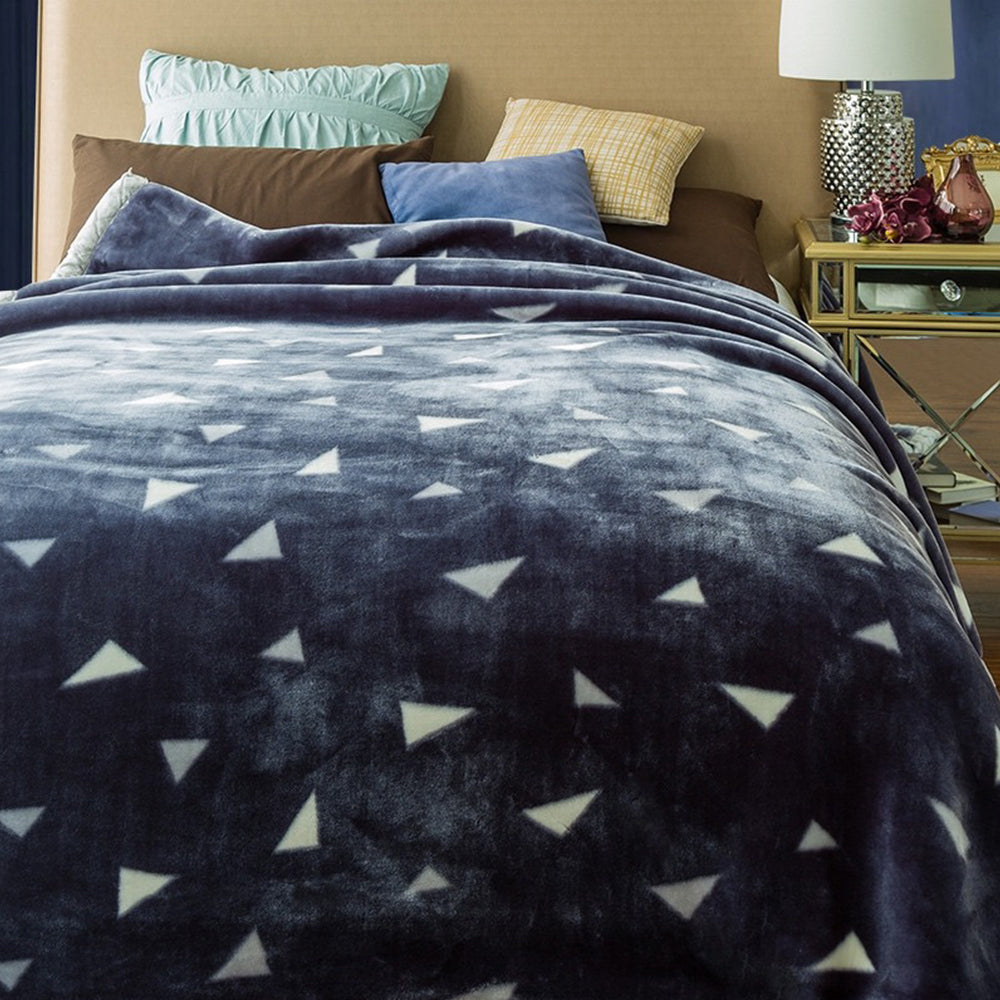 Double Layer Winter Warm Soft Raschel Blanket