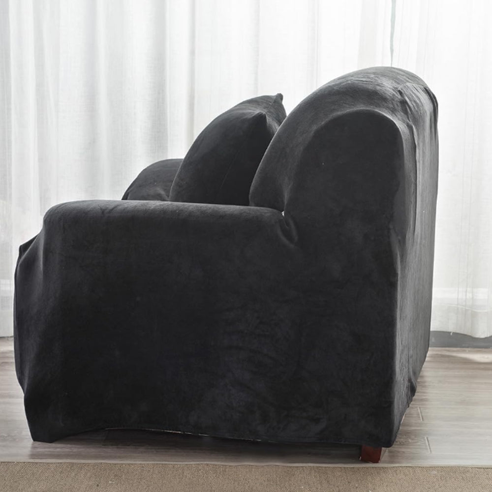 Velvet Plush Stretch Couch Cover