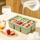 3 Pack Silicone Ice Cube Trays with Lids Large Ice Mold for Freezer