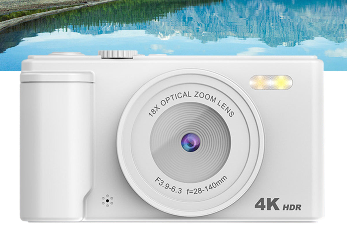 4K Digital Camera Flip Screen Autofocus for Vlogging and Photography Beginners