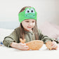 Kids Wireless 5.0 Bluetooth Sleep Headphone Cute Animal Eye Mask Headband