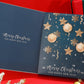 24PCS Christmas Jewelry Advent Calendar Bracelet Necklace Ring Earrings Set