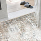 Nordic Crystal Velvet Rug Soft Non Slip for Bedroom Living Room Bedside Floor-Grey