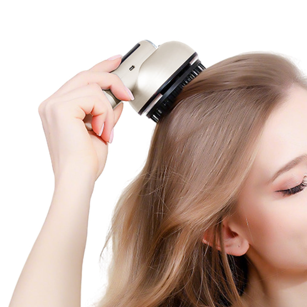 Wireless Electric Hair Comb with Vibration and Oil Mist Spray