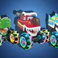 Monster Truck Toy Light-Up Cars Wheels Toy Car Press and Go Cars