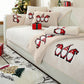 Christmas Sherpa Fleece Slipcover Protector Sofa Throw Cover Soft Thick Cozy Sofa Throw