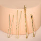 Hair Pins Set with Storage Box Bobby Pins & U Shaped Hair Clips Kit for Bun Updo Styling